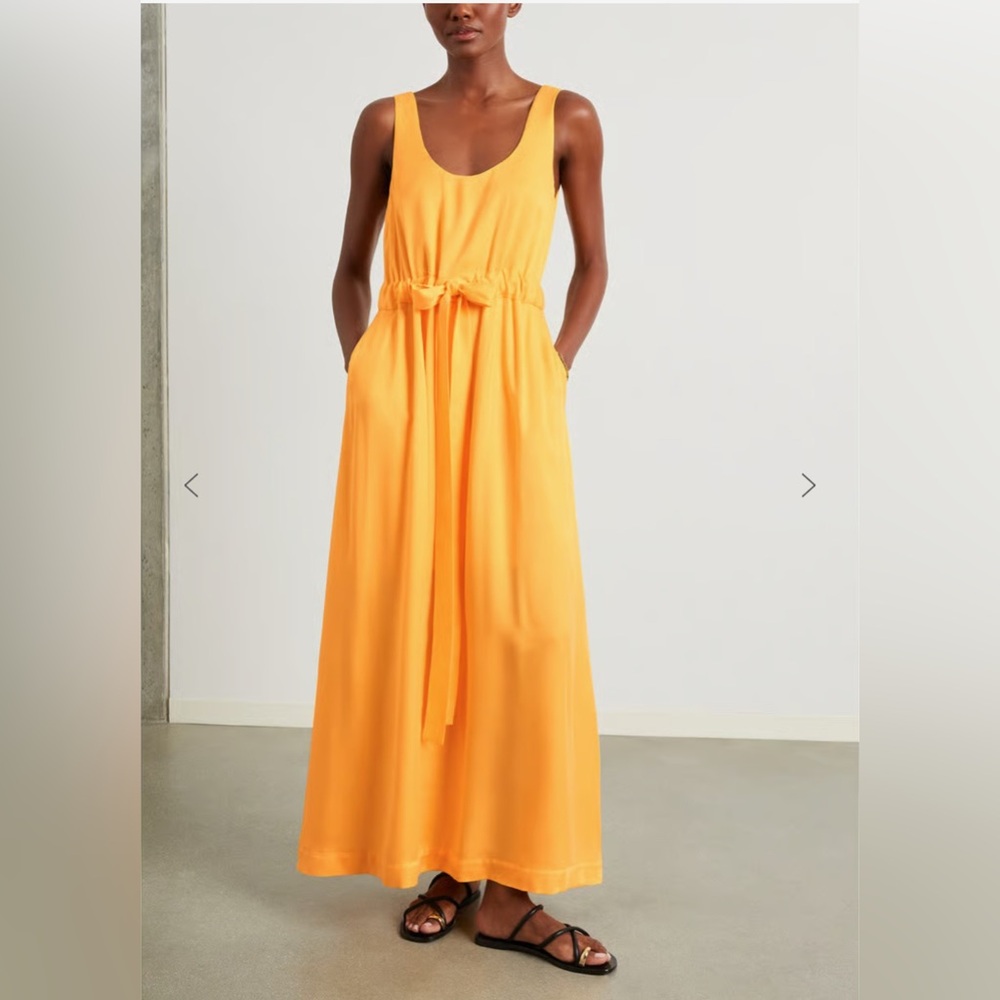 NWT Bondi Born Sanibel dress in Banans Cream made in Australia, Japanese fabric